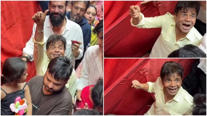 Rajpal Yadav ने लालबागचा राजा के लिए नहीं लिया VIP दर्शन, लाइन में लगकर किया अपनी बारी का इंतजार