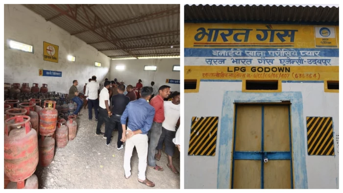 सरगुजा जिले के सूरज भारत गैस एजेंसी का गोदाम सील, 42 भरे सिलिंडर के सील टूटे मिले
