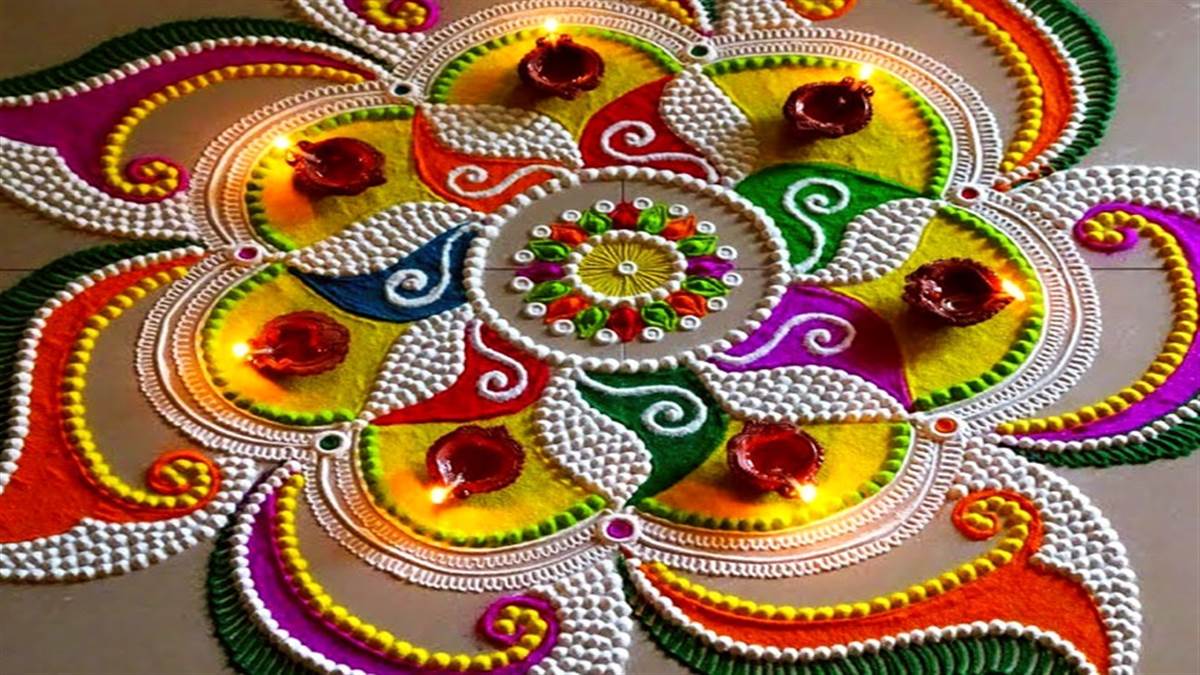 Diwali Rangoli Designs 2022: दिवाली पर इस तरह ...