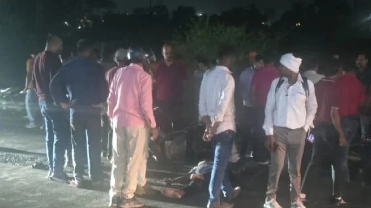 उमरिया में उत्सव मॉल के समीप सड़क हादसा, रौंदते ड्राइवर फरार; मौके पर ही युवक ने दम तोड़ा
