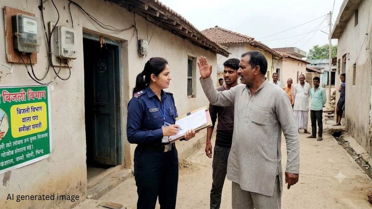 भिंड में बिजली कनेक्शन की जांच करने पहुंचीं महिला डीई से अभद्रता, दी जान से मारने की धमकी