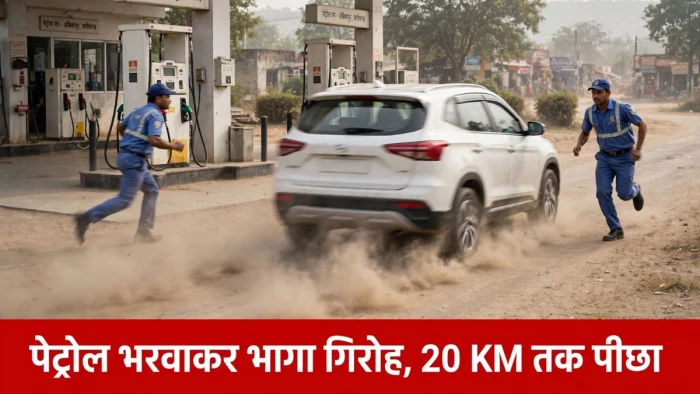 अंबिकापुर में पेट्रोल पंप टैंक फुल कराया फिर बिना पैसे दिए भागे, कर्मचारियों ने 20 KM तक किया पीछा