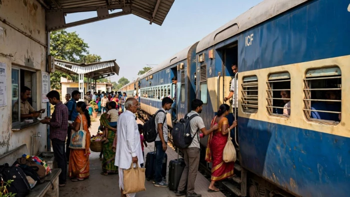 रावघाट से रायपुर के बीच शुरू हुई यात्री ट्रेन, बालोद स्टेशन से नई ट्रेन में बढ़ी यात्रियों की संख्या