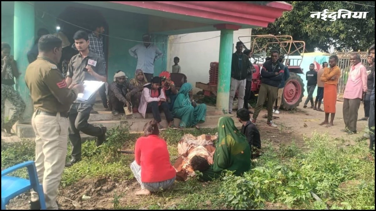 शराबी पति से परेशान पत्नी ने उठाया खौफनाक कदम, बेटी के साथ मिलकर लाठियों से पीटकर की हत्या