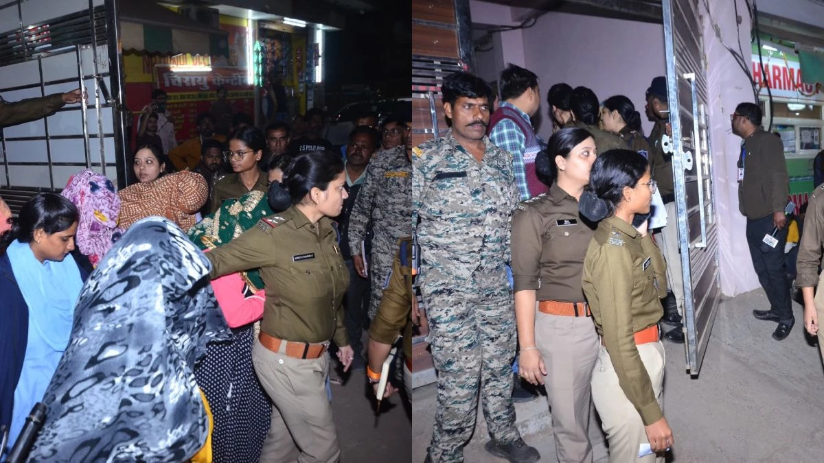 स्पा की आड़ में देह व्यापार! ग्वालियर के पॉश सिटी सेंटर में सेक्स रैकेट का भंडाफोड़, 6 काल गर्ल, 3 ग्राहक गिरफ्तार
