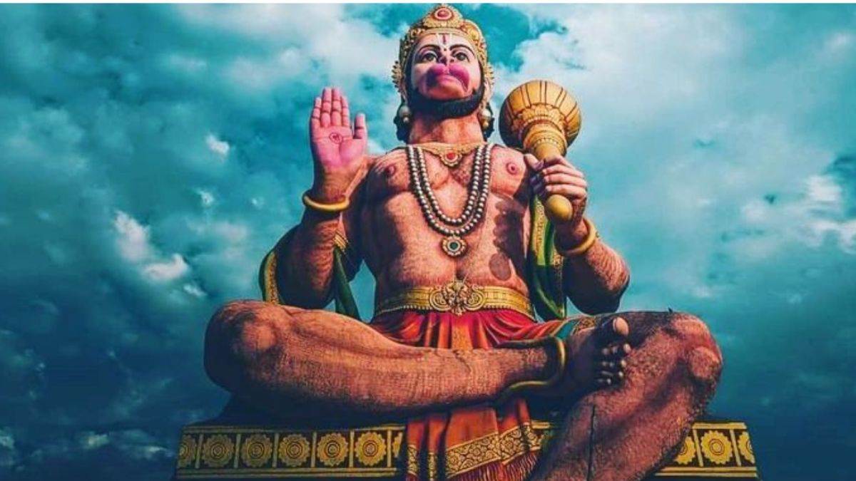 Pawan Putra Hanuman Puja जीवन में बार बार आ रहे संकट तो शनिवार शाम को करें पंचमुखी हनुमत कवच का 0818