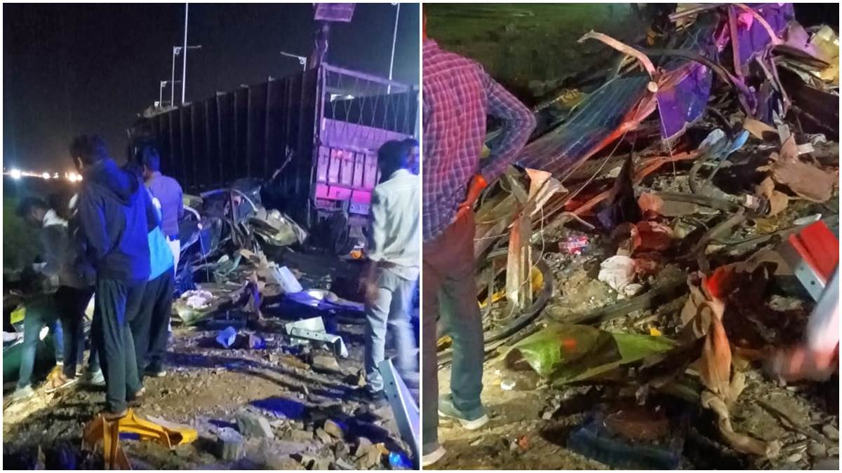 Sidhi Accident: सीधी में बल्कर ने 3 बसों को मारी टक्कर, दो बस खाई में गिरीं, 17 की मौत