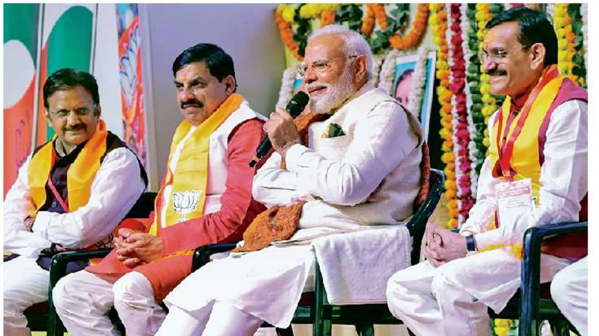 समाज में राजनीति से हटकर आप क्या करते हैं… मोदी के प्रश्न का जवाब नहीं दे पाए एमपी के सांसद-विधायक