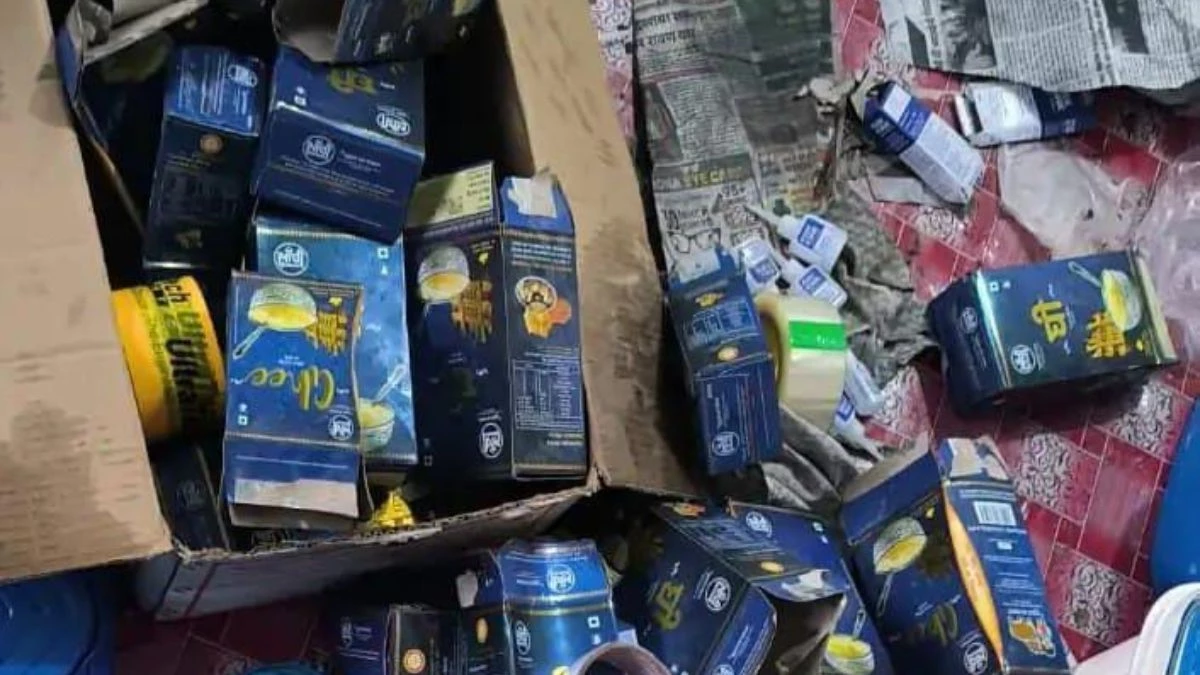 Fake Sanchi Ghee factory busted in Sehore, 792 kg of goods seized