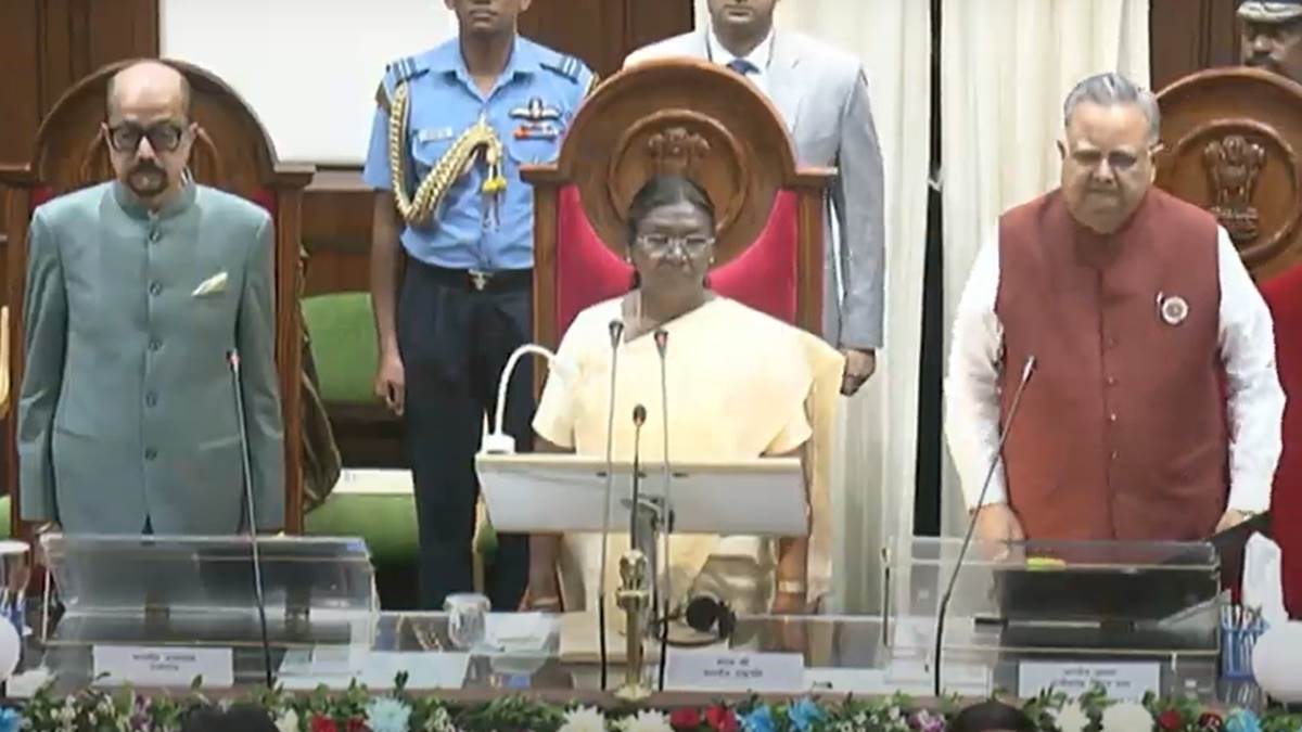 राष्ट्रपति द्रौपदी मुर्मु ने छत्तीसगढ़ विधानसभा में 'जय जोहार' के साथ शुरू किया संबोधन, बोलीं- आपको देखकर ओडिशा की यादें ताजा हो गईं