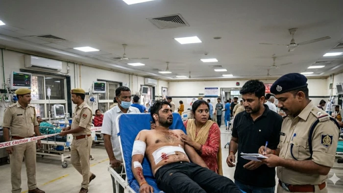 बिल मांगना पड़ा भारी, कैफे के मालिक ने चाय-सिगरेट के 70 रुपये मांगे, तो बदमाश के गुर्गे ने पेट में घोंपा चाकू