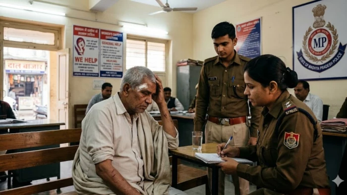 बाल पकड़कर घसीटा, सिर दीवार पर दे मारा; कमरे में किया बंद, ग्वालियर में बहू ने ससुर से की क्रूरता, बोली- मुंह खोला तो...