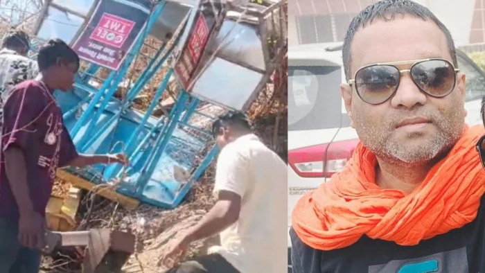 खल्लारी रोपवे हादसा: मृतकों की संख्या बढ़कर हुई 2, महासमुंद के गोविंद स्वामी ने अस्पताल में तोड़ा दम