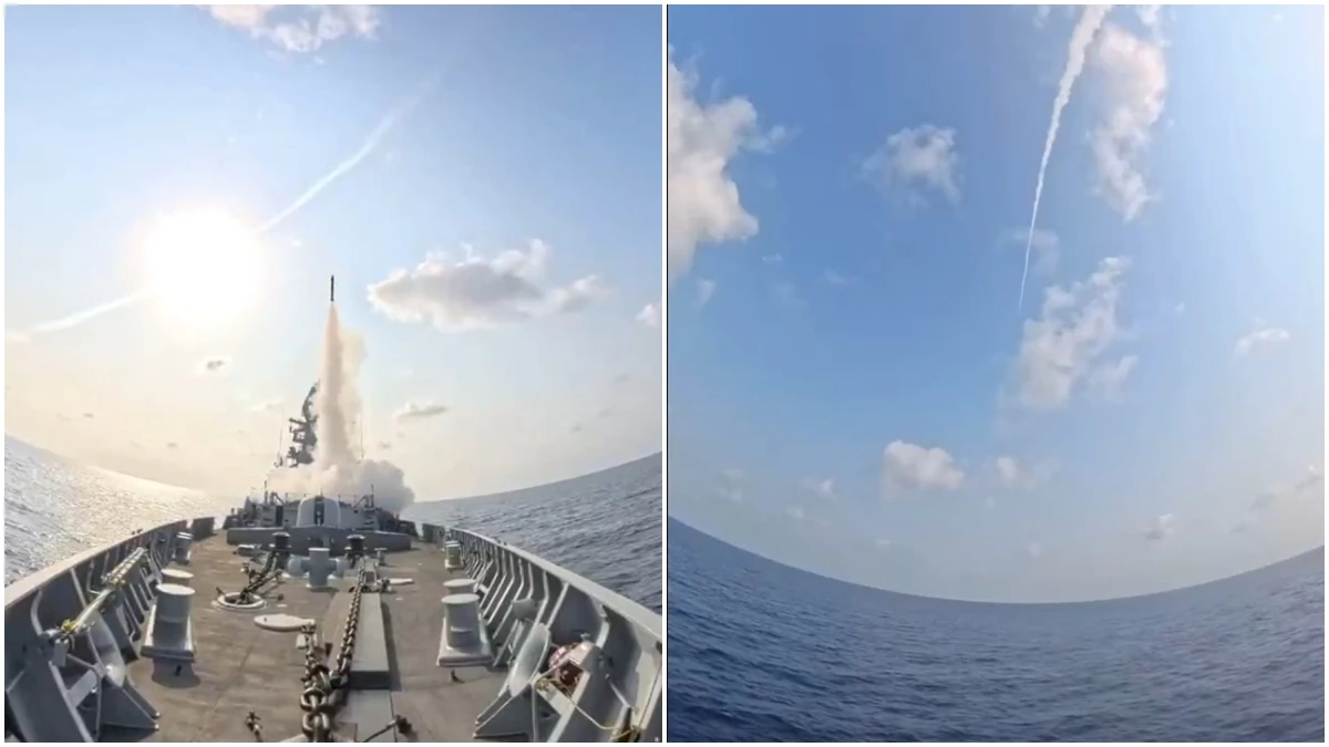 Amid tension with Pakistan, India tested missiles in the Arabian Sea, capable of hitting the air