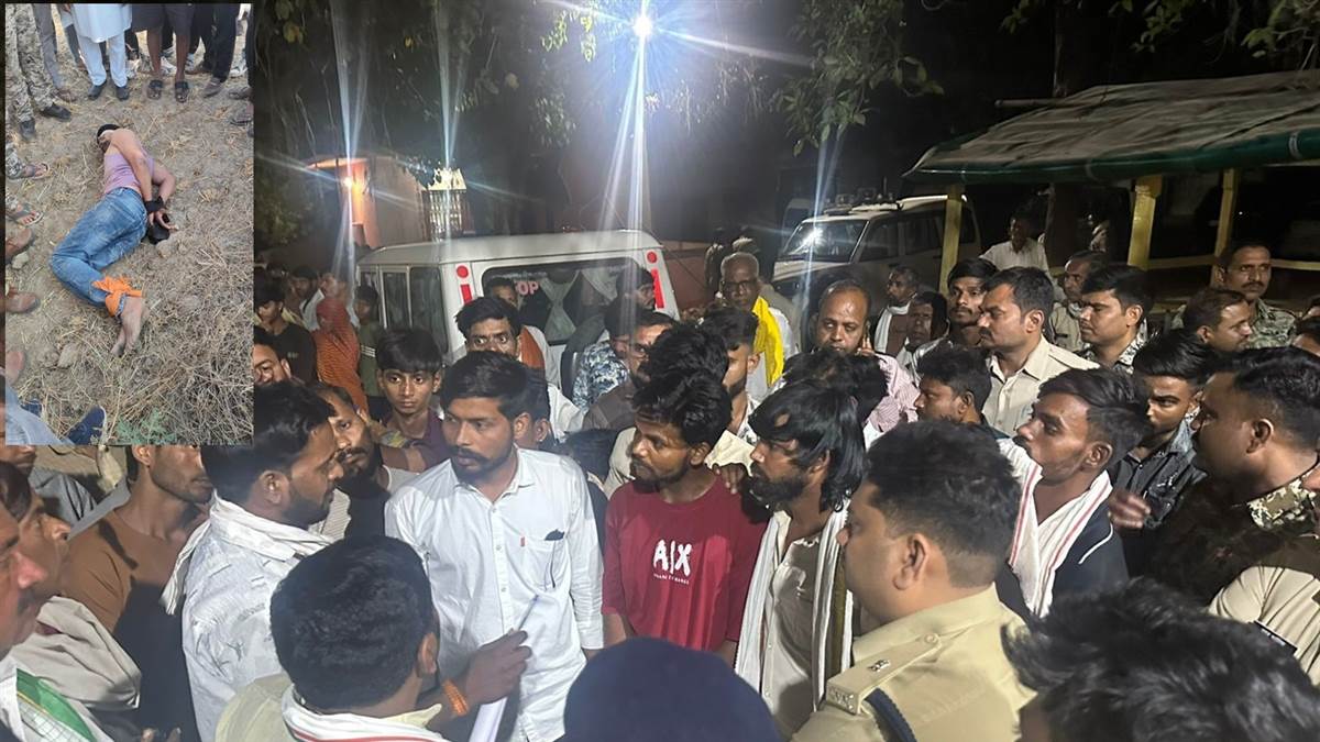 थाने से युवक गायब, सुबह नौ किमी दूर खेत में बंधा मिला, बोला डर की वजह से भागा