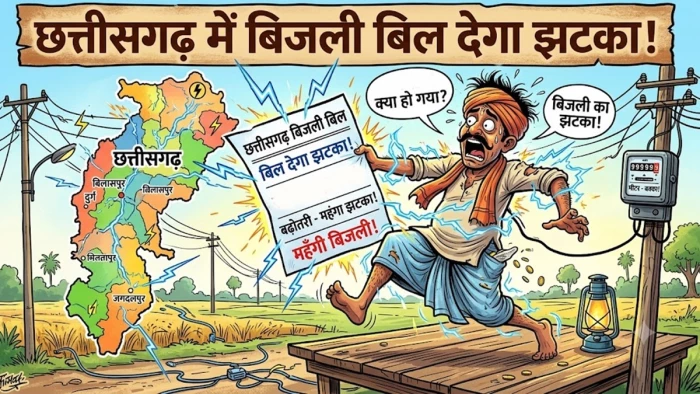छत्तीसगढ़ में 1 जुलाई से बिजली बिल को लेकर होगा बड़ा बदलाव, घरेलू उपभोक्ताओं को झटका; बस लेट पेमेंट में मिलेगी राहत