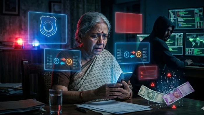 ग्वालियर में IPS बन कर रिटायर्ड महिला को 33 दिनों तक डिजिटल अरेस्ट रखा, चार FD तोड़कर दिए 1.57 करोड़ रुपये