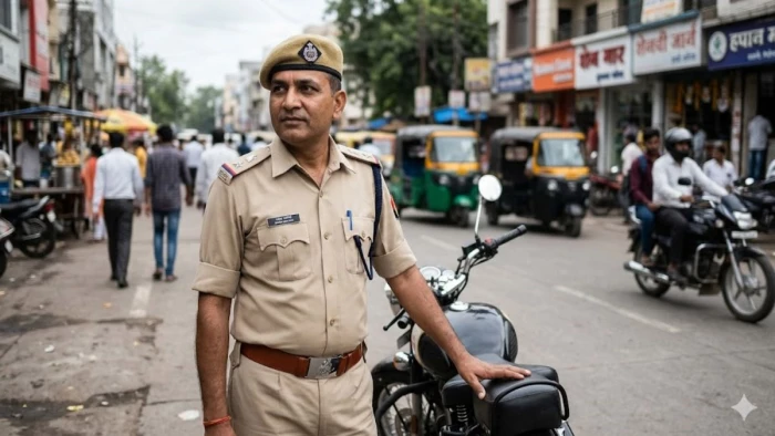 इंदौर में करोड़ों की जमीन को लेकर विवाद में गुंडों ने दो पुलिसकर्मियों को पीटा, 16 टांके आए