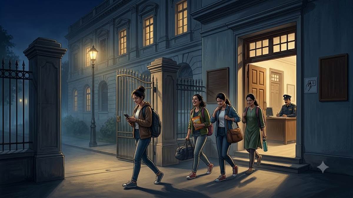 लड़कों को रात 10 बजे तक की छूट, लड़कियों पर 8 बजे की पाबंदी, छात्राओं ने भेदभाव को लेकर की शिकायत