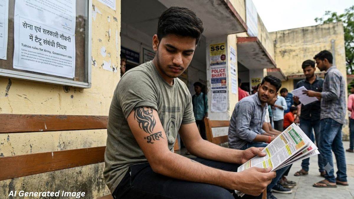 शरीर पर टैटू बनवाना युवाओं को पड़ सकता है भारी, टूट सकता है सेना और अन्य सरकारी नौकरियों का सपना, जानें क्या हैं नियम?