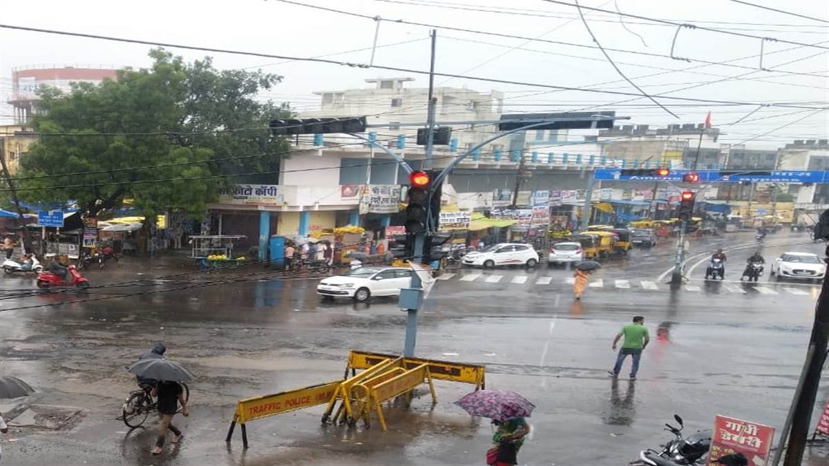 Jabalpur Weather Update बंगाल की खाड़ी में कम दबाव का क्षेत्र बना