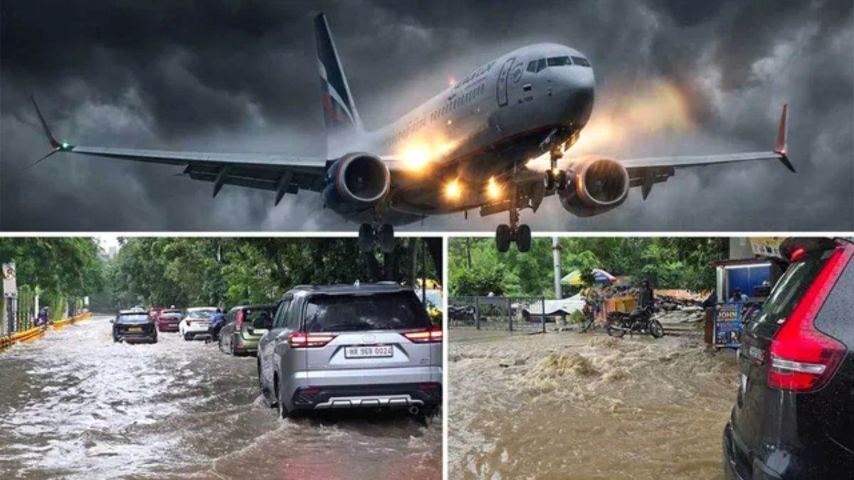 बारिश का असर सड़क से आसमान तक... दिल्ली में 15 उड़ानें डायवर्ट, दर्जनों कैंसिल, पटना में Air India विमान पक्षी से टकराया; 164 यात्री थे सवार