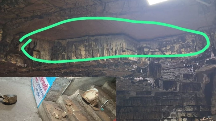 चित्रकूट के गुप्त गोदावरी में पत्थर गिरने के बाद गुफा सील, श्रद्धालुओं की आवाजाही बंद