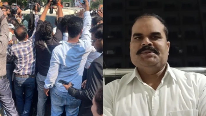 FIR होते ही सामने आया जहांगीराबाद के पूर्व TI राजन सिंह का वीडियो, बोले- सच्चाई जल्द ही सबके सामने आ जाएगी