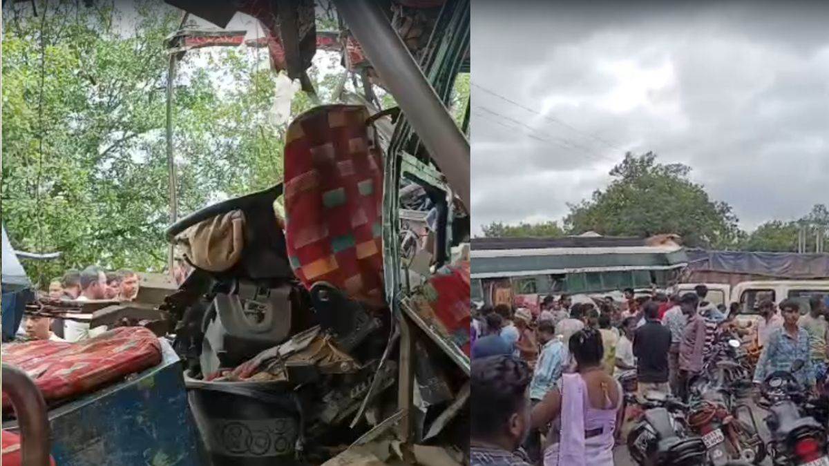 रायगढ़ में बस और ट्रक की जोरदार भिड़ंत, 20 से 30 यात्री घायल, ड्राइवर गंभीर