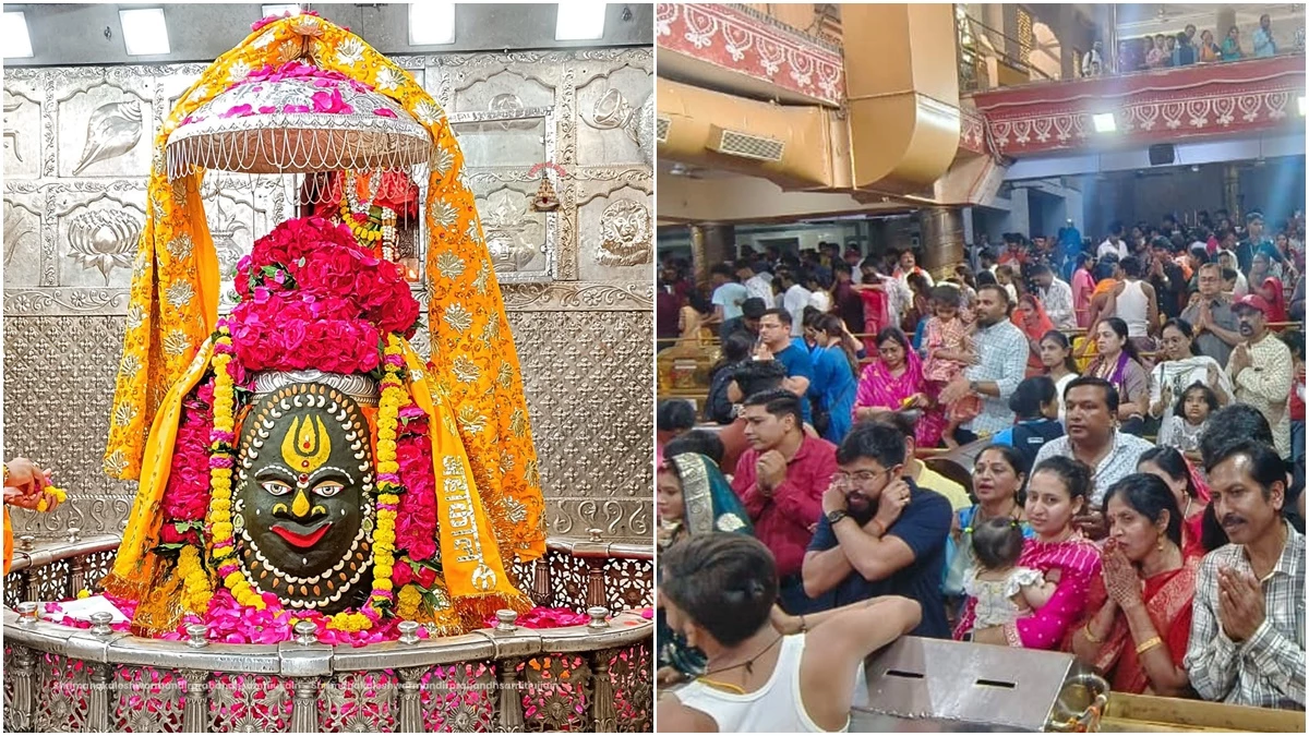 उज्जैन के महाकाल मंदिर में भक्तों की संख्या बढ़ी, दो दिन में ढाई लाख श्रद्धालु पहुंचे