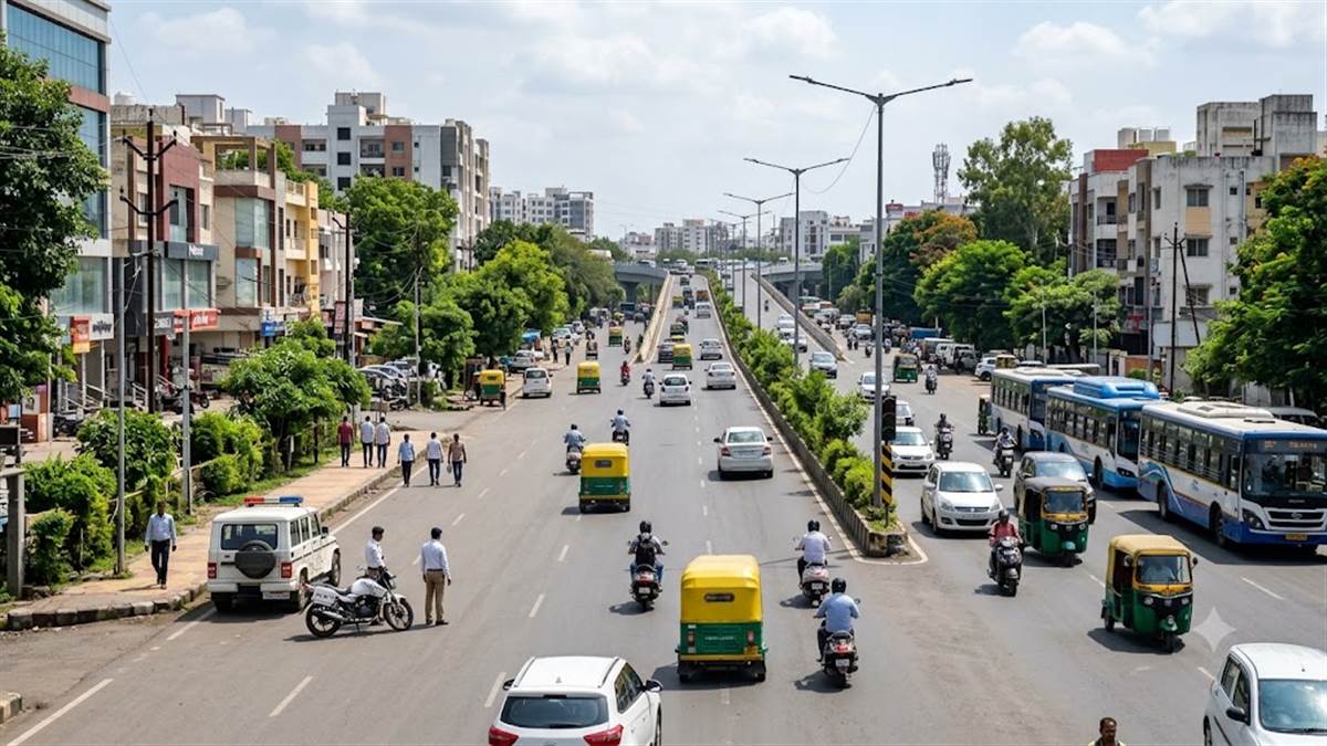 इंदौर में नई व्यवस्था : तीन इमली चौराहा से पिपल्याहाना मार्ग पर अंतरराज्यीय बसों की रहेगी नो एंट्री