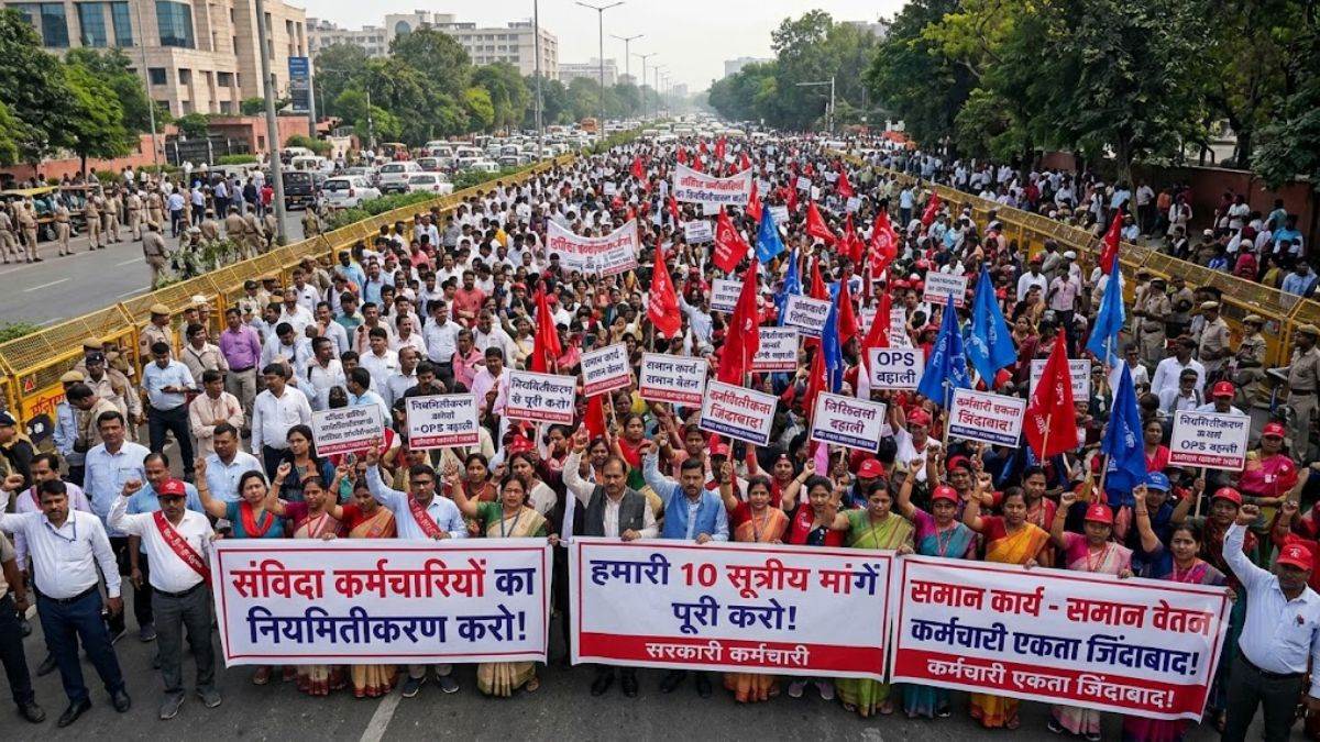 12 दिसंबर को दिल्ली में जुटेंगे छत्तीसगढ़ के कर्मचारी, आठवें वेतन आयोग और ओपीएस बहाली समेत 10 मांगों को लेकर करेंगे आंदोलन