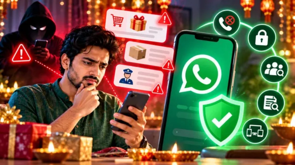 त्योहारी खरीदारी के बीच अलर्ट पर रहें WhatsApp यूजर्स, लुभावने ऑफर्स से रहें सावधान, इन सेटिंग्स से सुरक्षित रखें अपना खाता