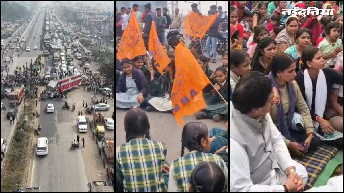 रायसेन दुष्कर्म मामले में गिरफ्तारी न होने से आक्रोश बढ़ा, मंडीदीप में जाम, बाड़ी शहर बंद