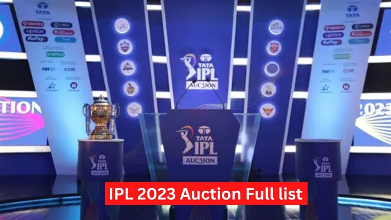 IPL 2023 Auction Full List: See The Complete List Of Players Sold In ...