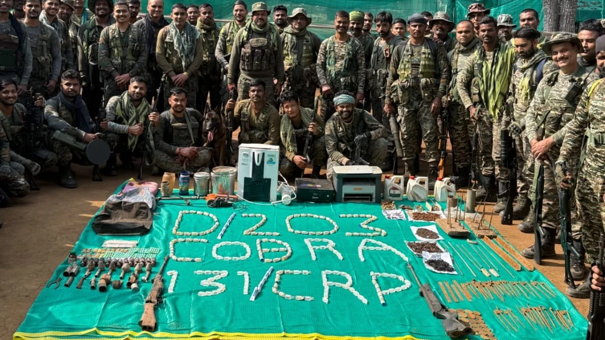 सुकमा में माओवादियों की बड़ी साजिश नाकाम, सर्चिग के दौरान जवानों ने बरामद किया हथियारों का जखीरा