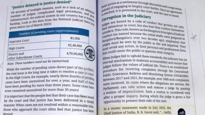 NCERT की कक्षा 8वीं की नई किताब में ज्यूडिशियरी पर अध्याय से छिड़ गया विवाद, जानें क्या है इसमें