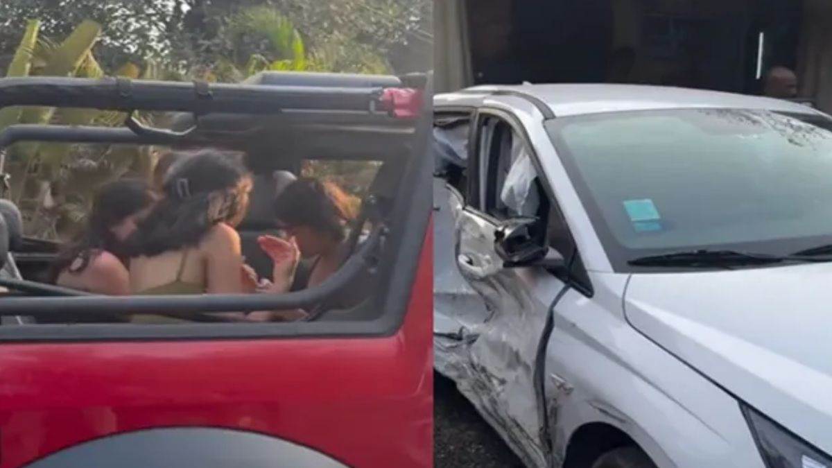 किराए की थार ने गोवा में i20 को मारी टक्कर, भोपाल के बुजुर्ग पर्यटक की मौत, नवजात बाल-बाल बचा