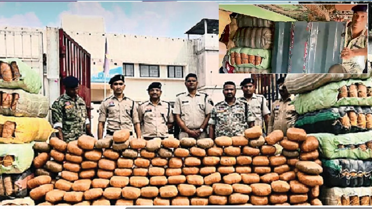 CG News: पुष्पा स्टाइल में गांजा तस्करी कर खुद को समझ रहा था स्मार्ट, पुलिस ने निकाल दी होशियारी
