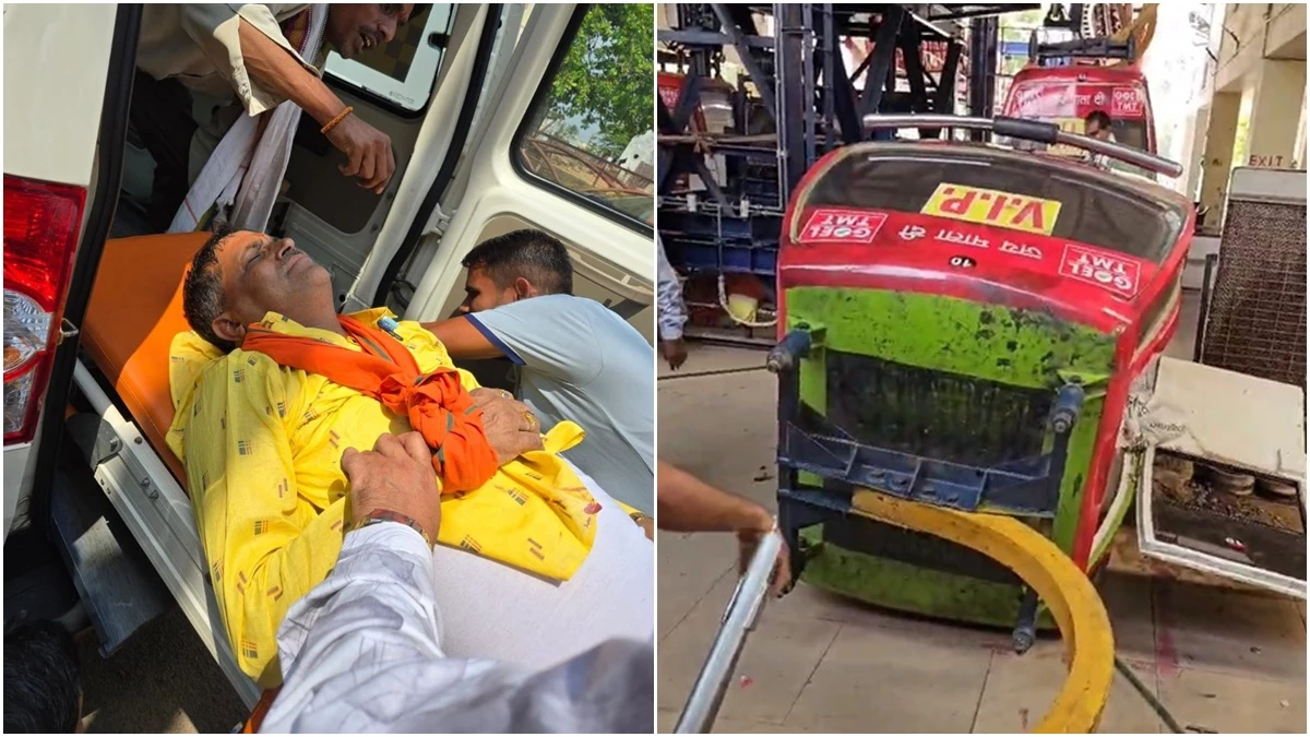 Dongargarh Ropeway Accident: डोंगरगढ़ के मां बमलेश्वरी मंदिर में लगे रोप वे की ट्राली गिरी, भाजपा नेता हुए घायल