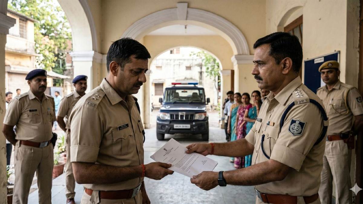 इंदौर में 25 लाख के USDT कांड में पुलिस पर गिरी गाज, एरोड्रम थाने के टू-आईसी एसआई अटैच; वसूली का शक