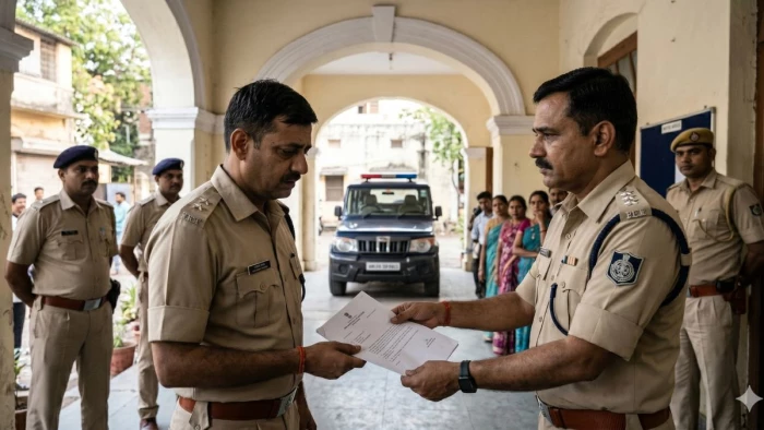 इंदौर में 25 लाख के USDT कांड में पुलिस पर गिरी गाज, एरोड्रम थाने के टू-आईसी एसआई अटैच; वसूली का शक