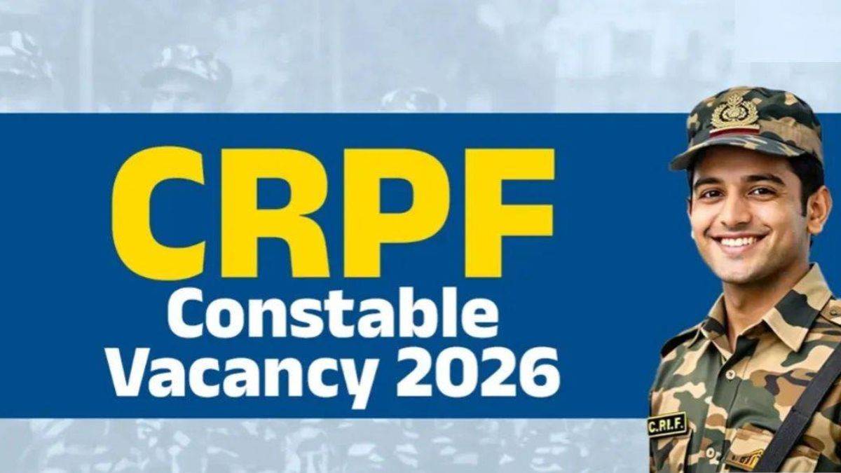 10वीं पास के लिए सरकारी नौकरी का शानदार मौका, CRPF में 9 हजार से ज्यादा पदों पर भर्ती, जानें सिलेक्शन प्रोसेस
