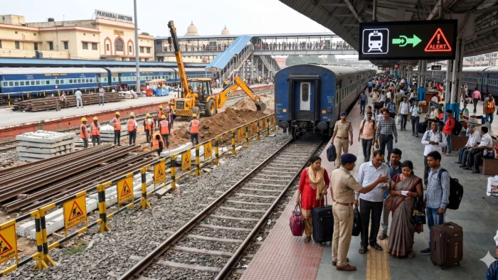यात्री कृपया ध्यान दें! प्रयागराज में यार्ड रिमॉडलिंग का असर, छिवकी के रास्ते डायवर्ट होंगी भोपाल की कई ट्रेनें