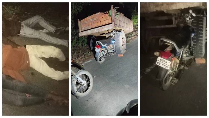 बलरामपुर में ईंट लदे ट्रैक्टर ने 4 युवकों को रौंदा; घायलों को 100 मीटर घसीटकर इंजन ले भागा चालक
