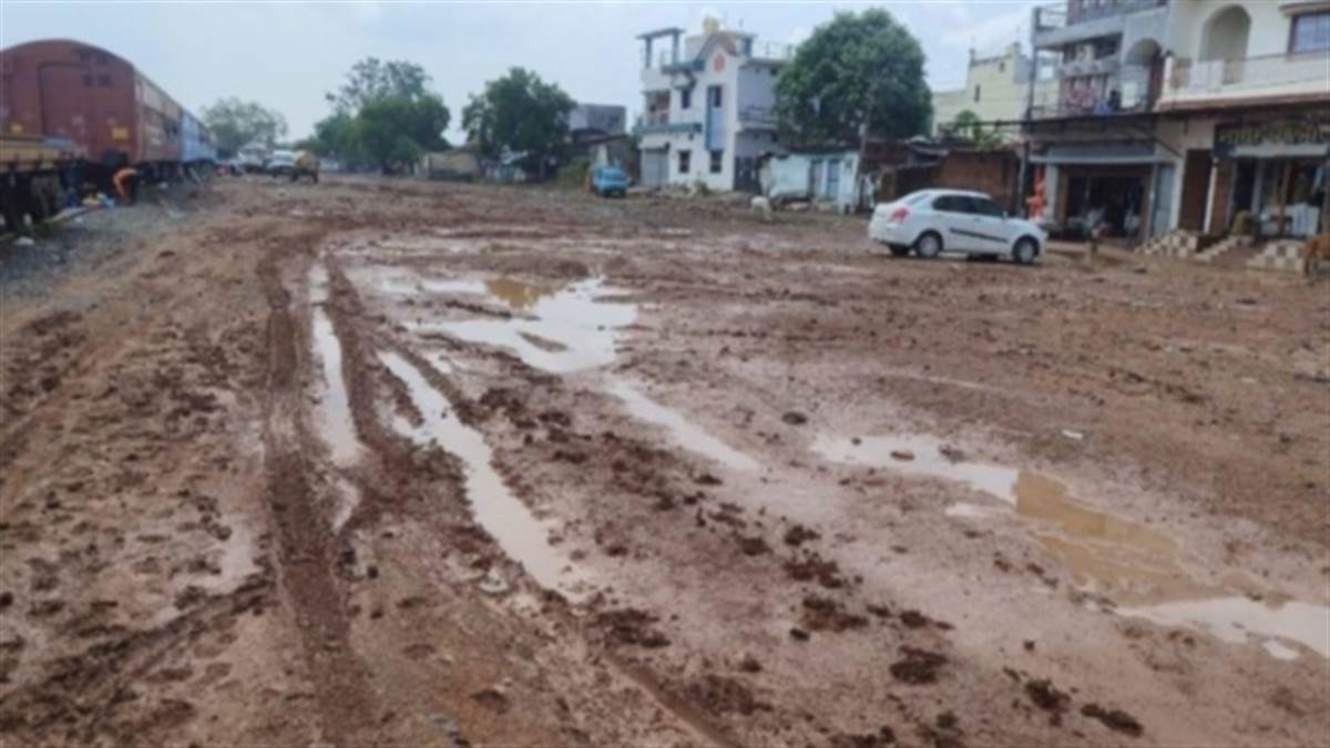 Janjgir-champa News : वार्ड 18 में नहीं पक्की सड़क, आवागमन में हो रही परेशानी