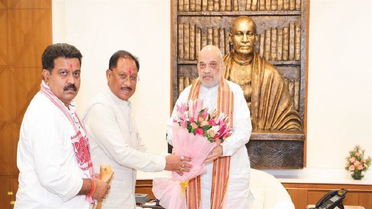 छत्तीसगढ़ में दुर्लभ औषधियां और पारंपरिक चिकित्सा पद्धतियां हैं, यहां स्थापित हो All India  Ayuervedic Institute,शाह से मिलकर सीएम साय ने की मांग