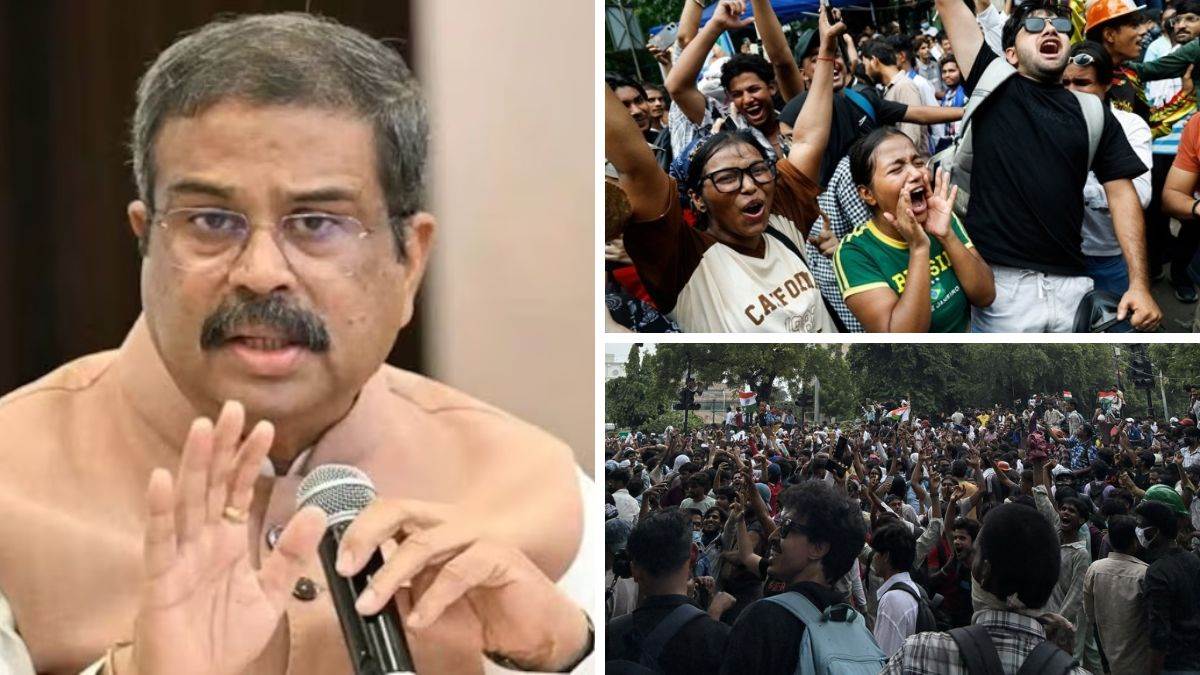 छात्र आंदोलन के बीच धर्मेंद्र प्रधान ने शिक्षा मंत्री के पद से दिया इस्तीफा, CJP ने दिल्ली पुलिस पर की कार्रवाई की मांग