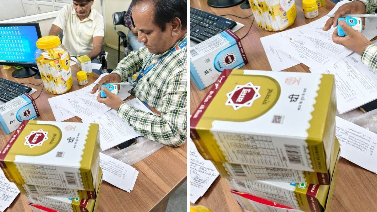 इंदौर में खाद्य सुरक्षा विभाग की बड़ी कार्रवाई: 640 लीटर संदिग्ध घी जब्त, 21 सैंपल जांच के लिए भेजे