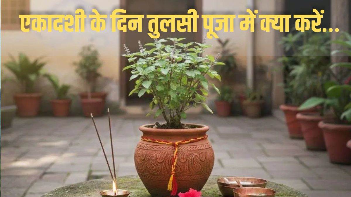 देवशयनी एकादशी पर तुलसी पूजा में रखें इन बातों का ध्यान, जानें क्या करें और क्या न करें